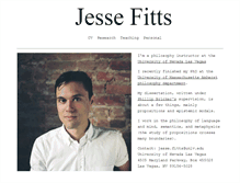 Tablet Screenshot of jessefitts.org